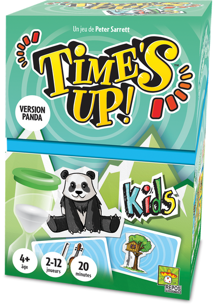 Time's Up Kids Panda