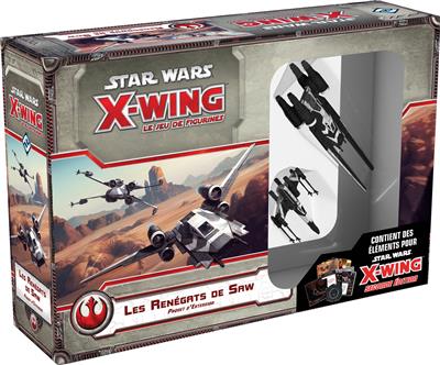 X-Wing : Les Renégats de Saw (Contenu 2.0) (RUPTURE DE STOCK FOURNISSEUR)