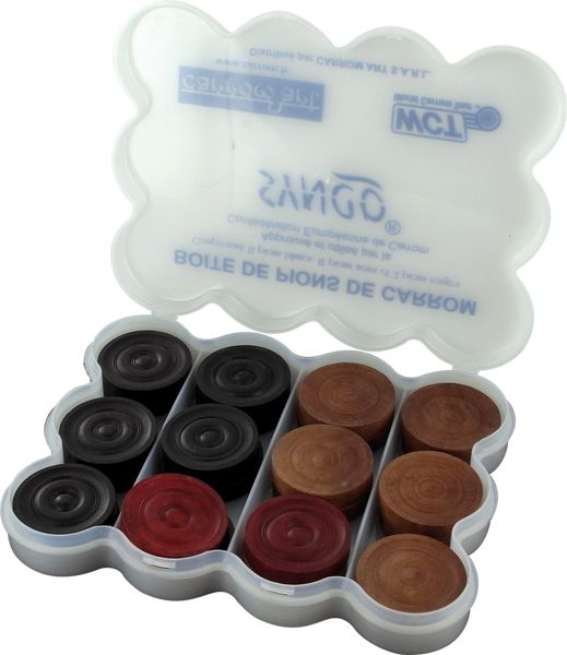 Carrom : Set de 24 pions