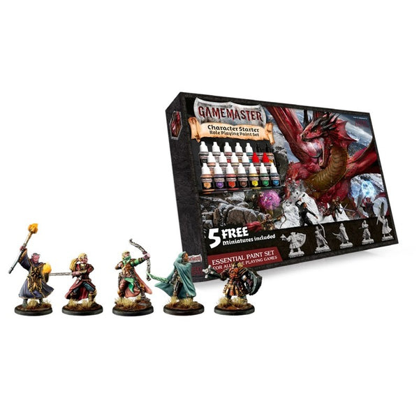 Army Painter - GameMaster Adventure Starter Roleplaying Paint Set (EN STOCK)(PROMOTION)