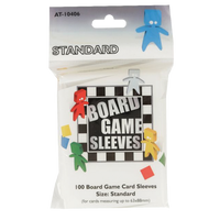 100 Board Game Sleeves : Standard 63x88mm