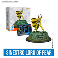 DC Universe - SINESTRO, LORD OF FEAR