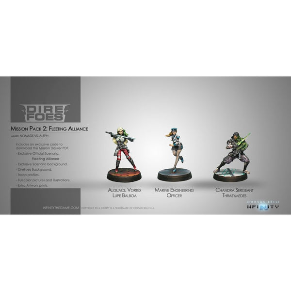 Infinity - Dire Foes Mission Pack 2 Fleeting Alliance