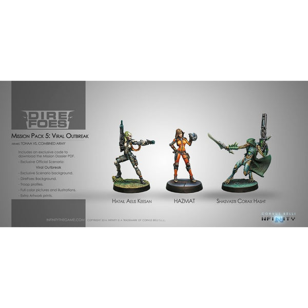 Infinity - Dire Foes Mission Pack 5 - Viral outbreak