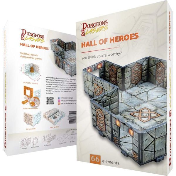 Dungeons & Lasers - Décors - Hall of Heroes