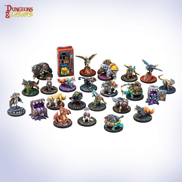 Dungeons & Lasers - Figurines - Animal Companions Set