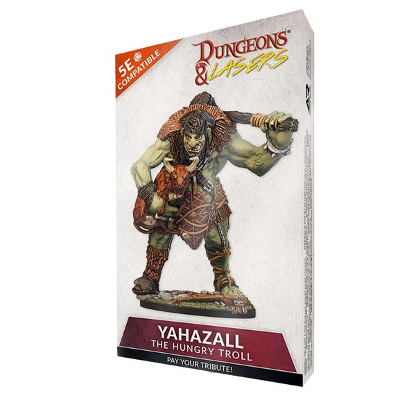 Dungeons & Lasers - Figurines - Yahazzal the Hungry Troll