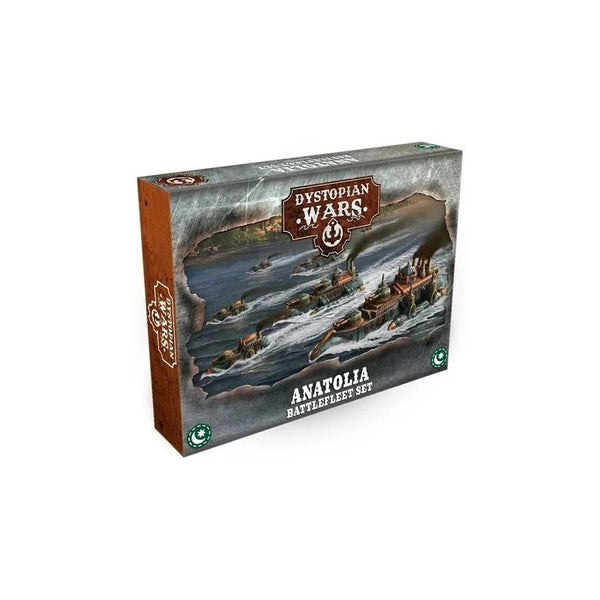 Dystopian Wars-  ANATOLIA BATTLEFLEET SET