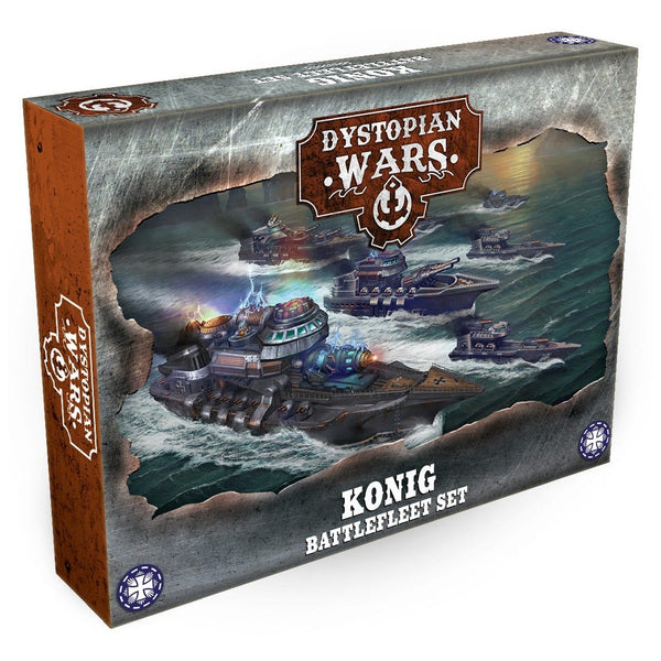 Copie de Dystopian Wars- KONIG BATTLEFLEET SET