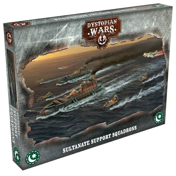 Dystopian Wars- SULTANATE SUPPORT SQUADRONS