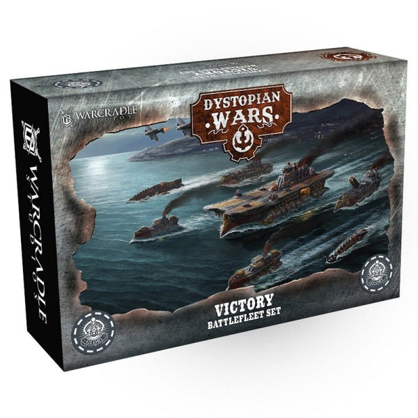 Dystopian Wars- VICTORY BATTLEFLEET SET