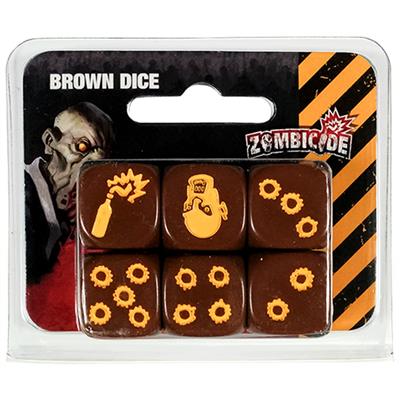 Zombicide : Set de Dés marron