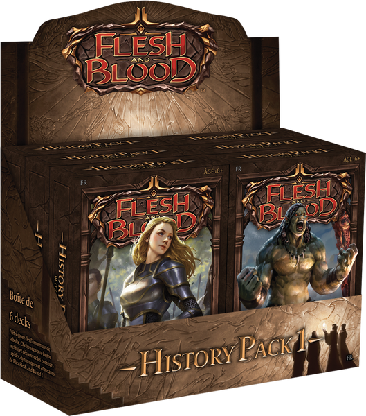 Flesh & Blood  : History Pack 1 Blitz Decks X6 en Francais