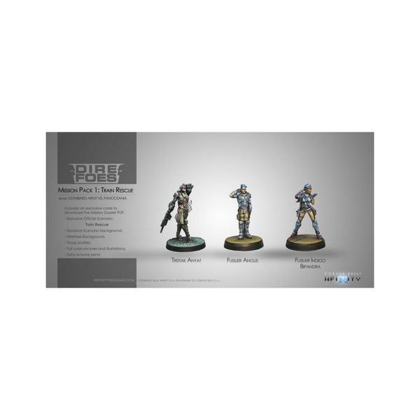 Infinity - Dire Foes Mission Pack 1 Train Rescue