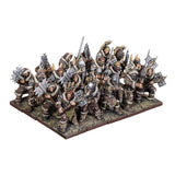 Kings of War  Alliance du Nord  - RÉGIMENT D'HOMMES DES CLANS AVEC ARMES À DEUX MAINS
