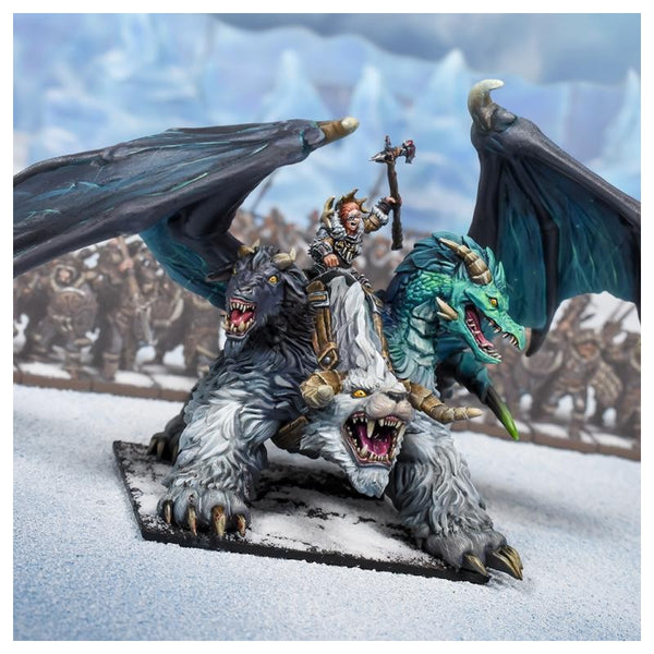 Kings of War Alliance du Nord- SEIGNEUR SUR CHIMÈRE