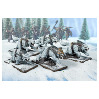 Kings of War  Alliance du Nord  - TROUPE DE LOUPS DE LA TOUNDRA