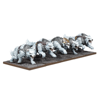 Kings of War  Alliance du Nord  - TROUPE DE LOUPS DE LA TOUNDRA
