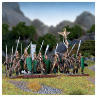 Kings of War Elfes  -RÉGIMENT DE LONGUES-LANCES DE LA LIGNÉE
