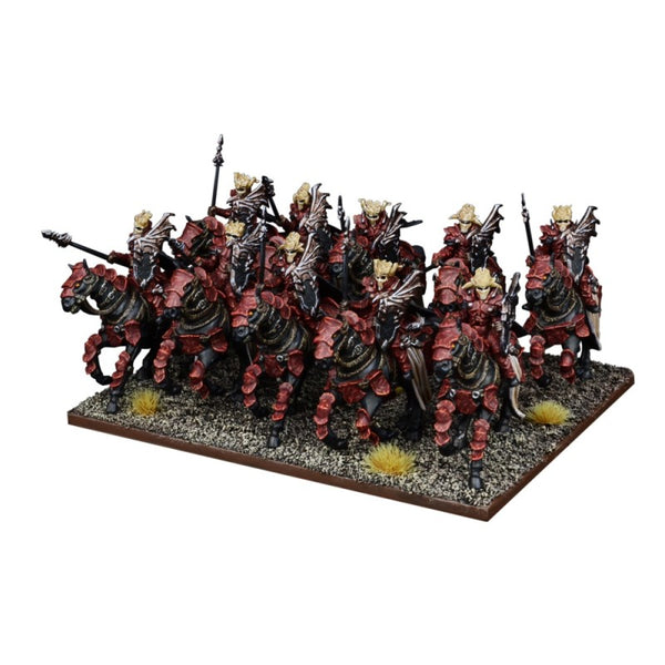 Kings of War Forces des Abysses -RÉGIMENT DE CAVALIERS ABYSSAUX