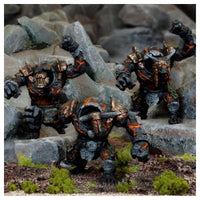 Kings of War Nains Abyssaux -GOLEMS D'OBSIDIENNE MINEURS