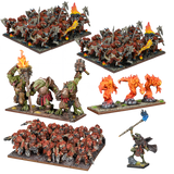 Kings of War Salamandres -MÉGA ARMÉE (LIVRAISON GRATUITE)