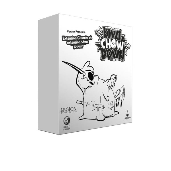 KIWI CHOW DOWN - Extension Gluante et 5ème Joueur (EN STOCK)(PROMOTION)
