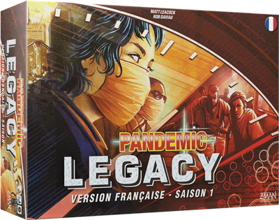 Pandemic Legacy : Saison 1 Rouge (FRAIS DE PORT INCLUS)