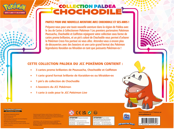 Coffret - Pokemon - Collection Paldea - Jumbo Koraidon ex