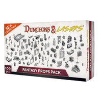 DUNGEONS & LASERS - DÉCORS - FANTASY PROPS PACK