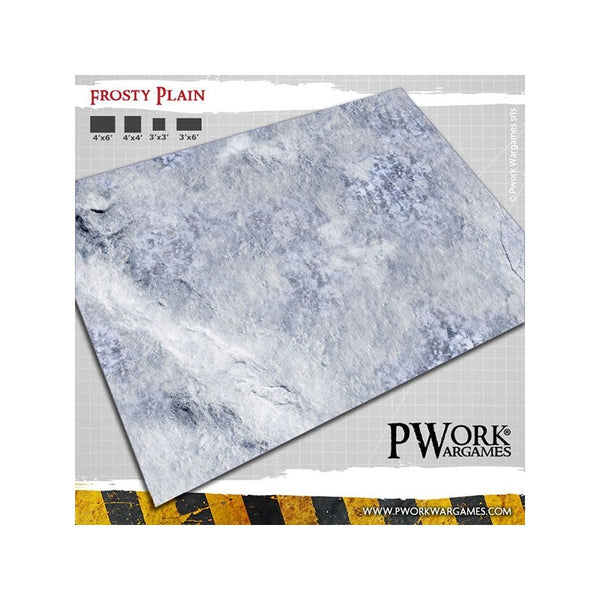 Tapis de jeu néoprène Frosty Plain 90x120cm