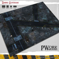 Tapis de jeu néoprène DARK GOTHAM 4x6