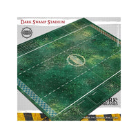 Tapis de jeu Blood Bowl néoprène - Dark Swamp Stadium