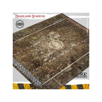 Tapis de jeu Blood Bowl néoprène - Deadland Stadium