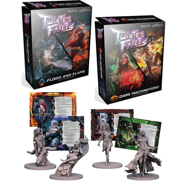 Twisted Fables : Pack Flood and Flames + Dark Machinations (extensions)