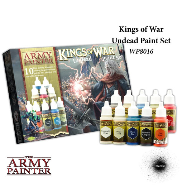 Army Painter - King Of War - Warpaints Kings Of War Undeads Paint Set