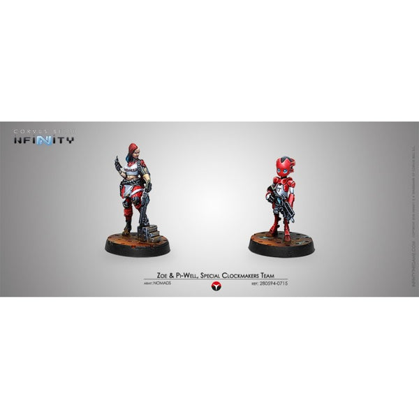Infinity - Zoe & Pi-Well, Special Clockmakers Team (Engineer & Remote)